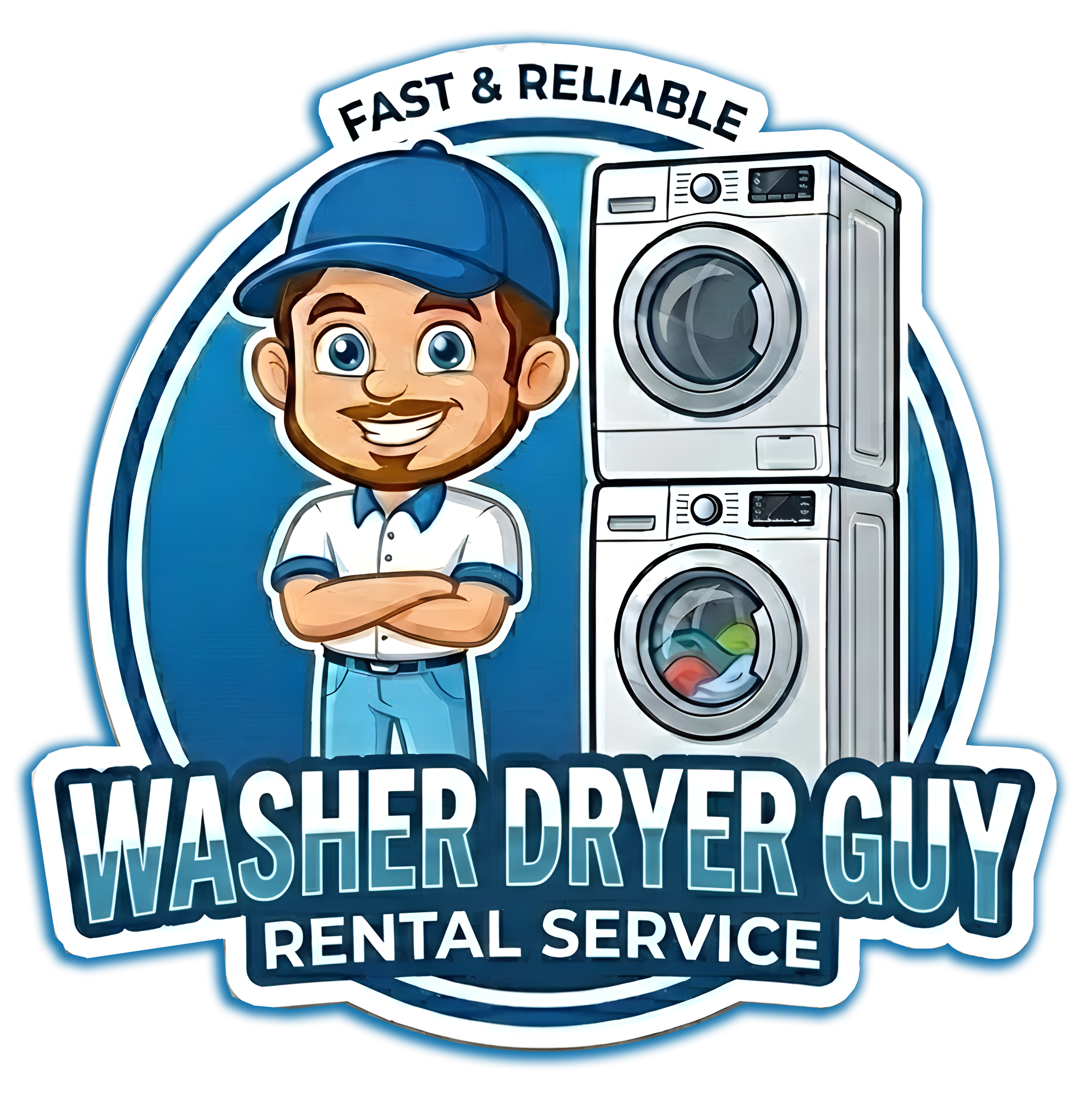 Washer Dryer Guy Mascot